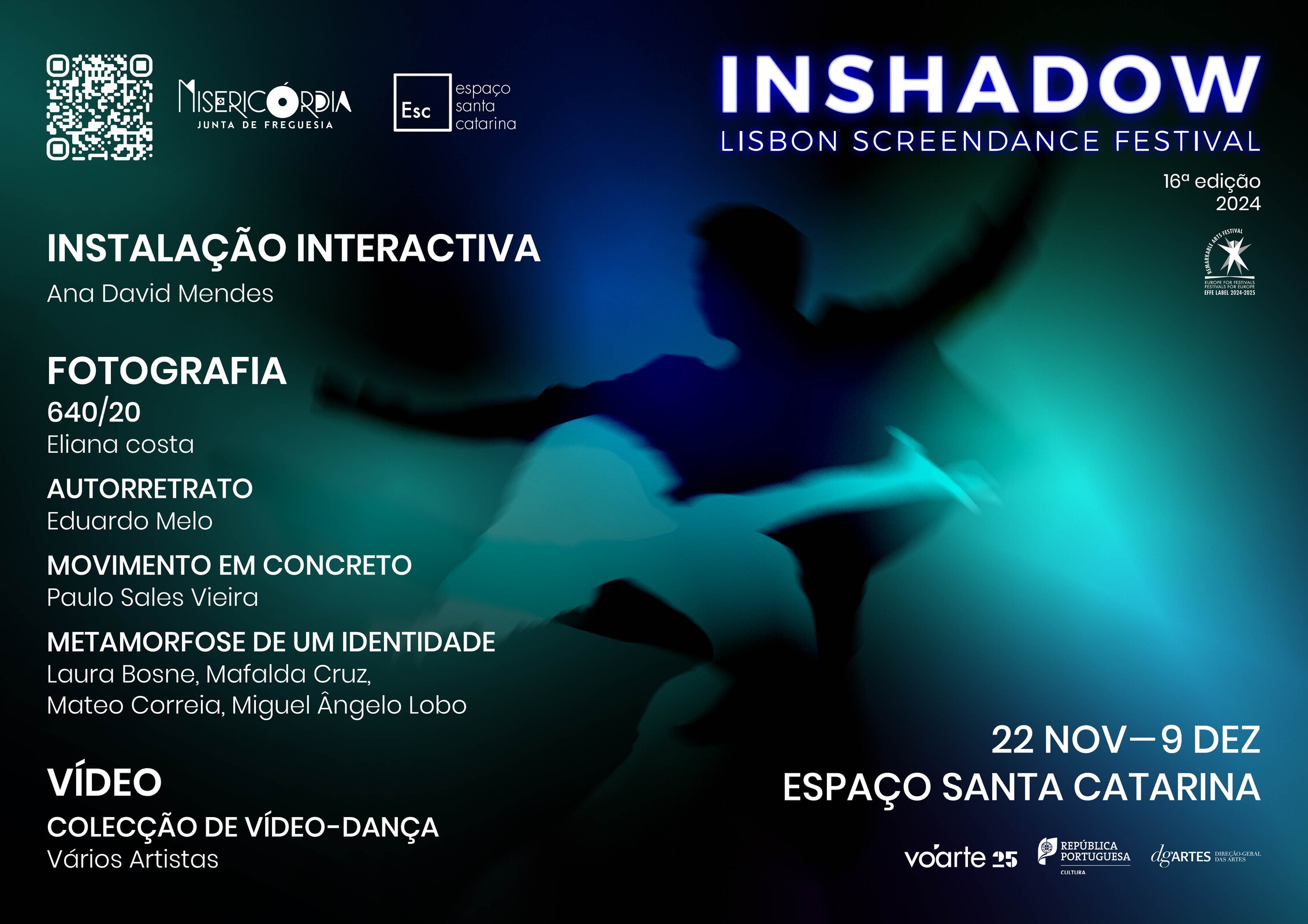 INSHADOW FESTIVAL 2024 no Espaço Santa Catarina