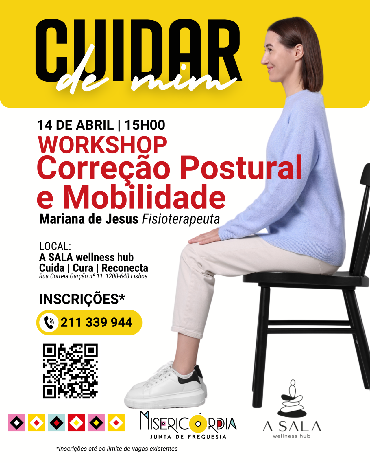 ‘CUIDAR DE MIM’ | Correção Postural e Mobilidade