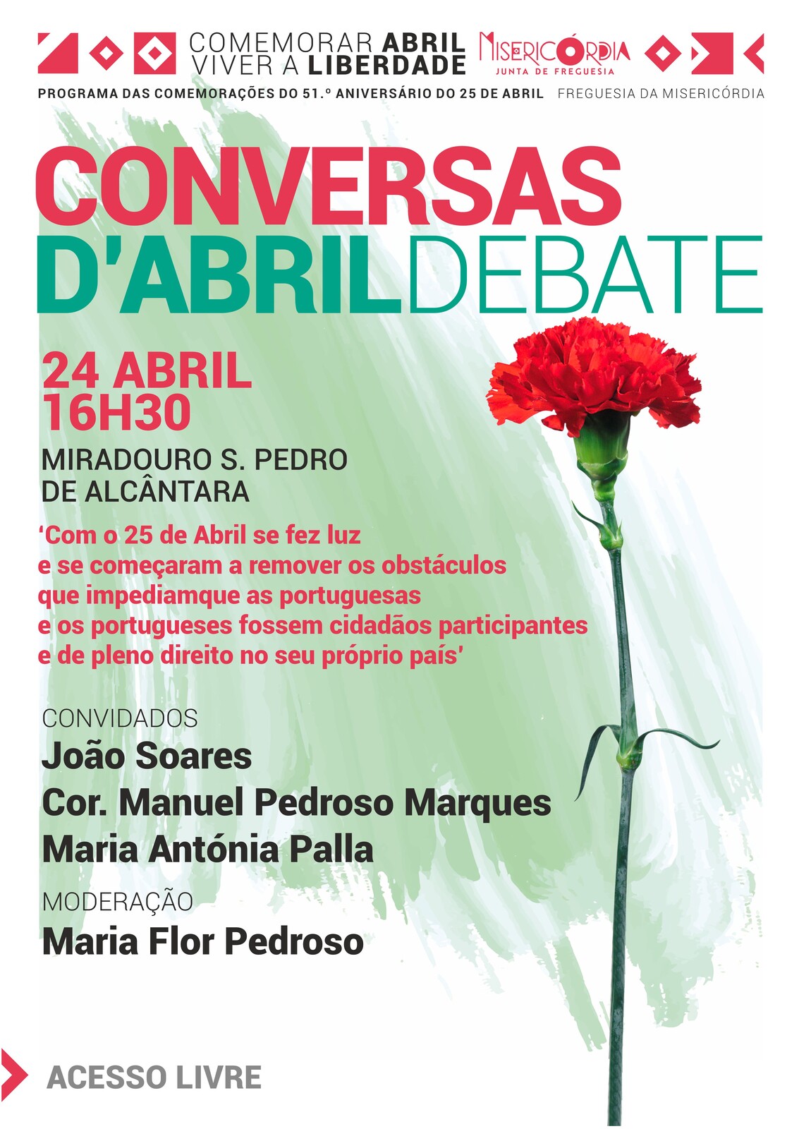 Debate sobre o 25 de Abril