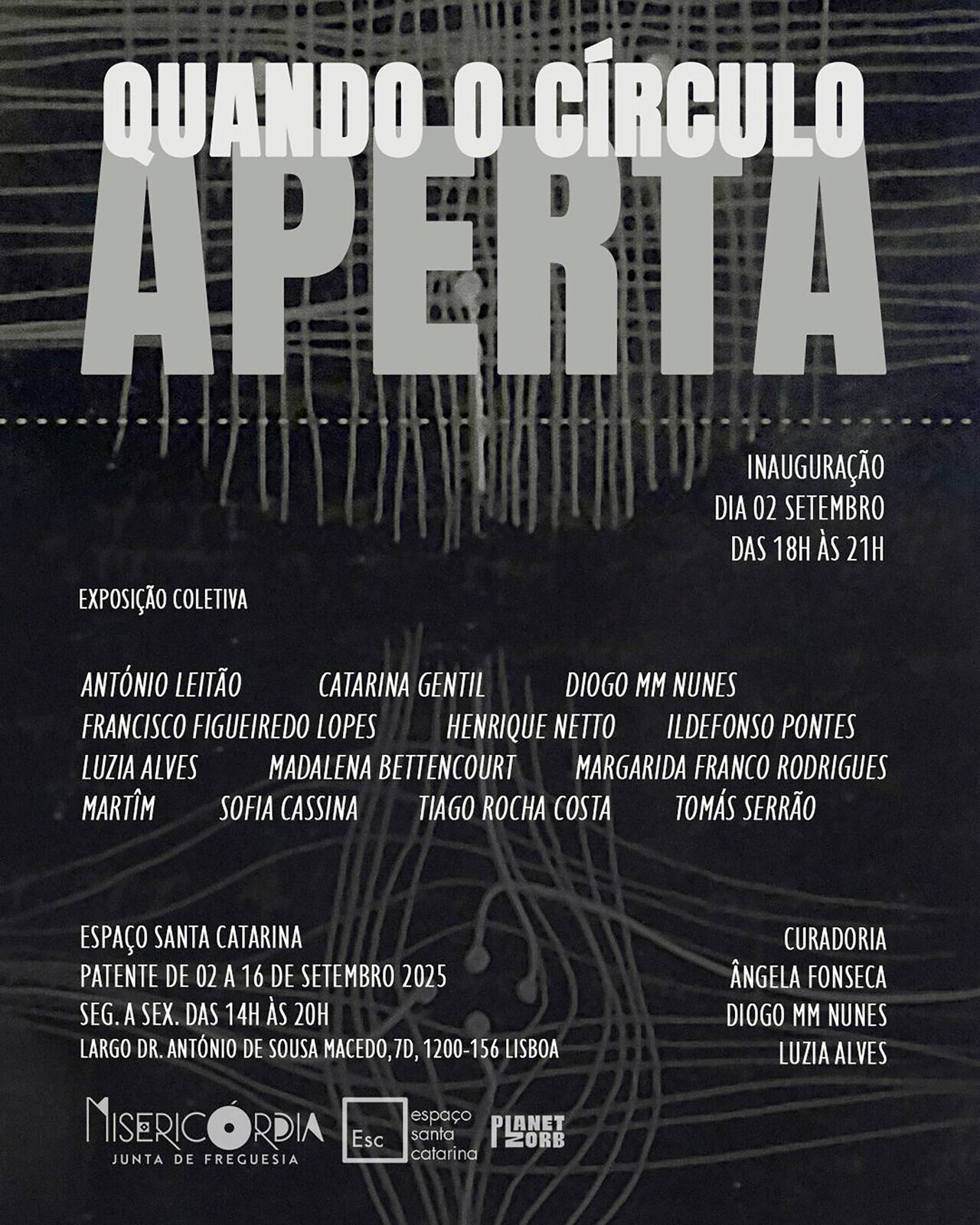 ‘Quando o Círculo Aperta' no Espaço Santa Catarina