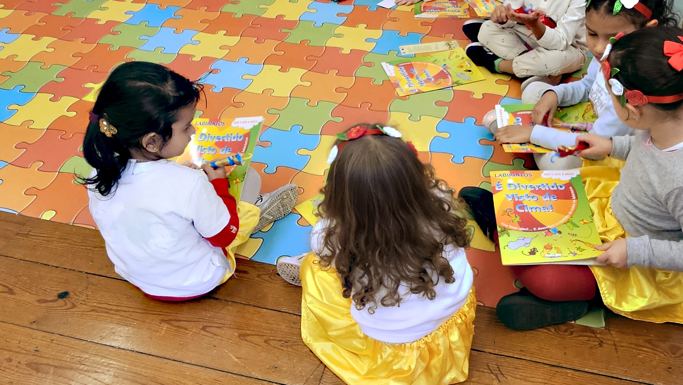 Natal com Livros para crescer sabendo mais