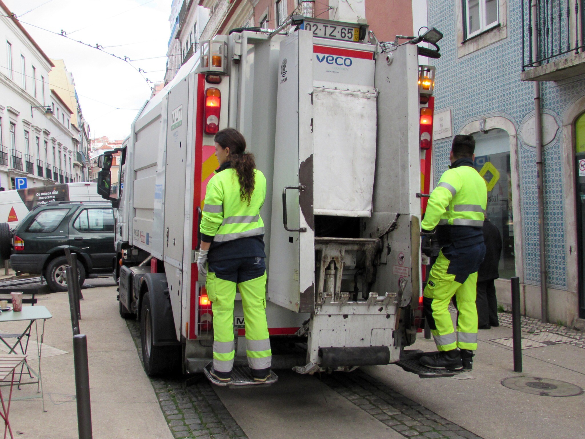 Recolha de resíduos na quadra festiva