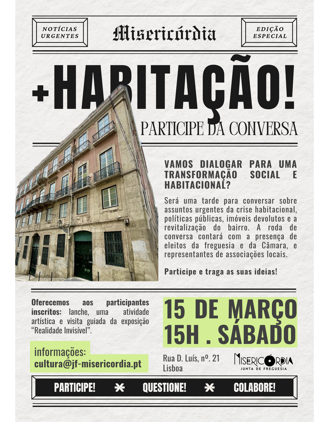 '+HABITAÇÃO' em Debate