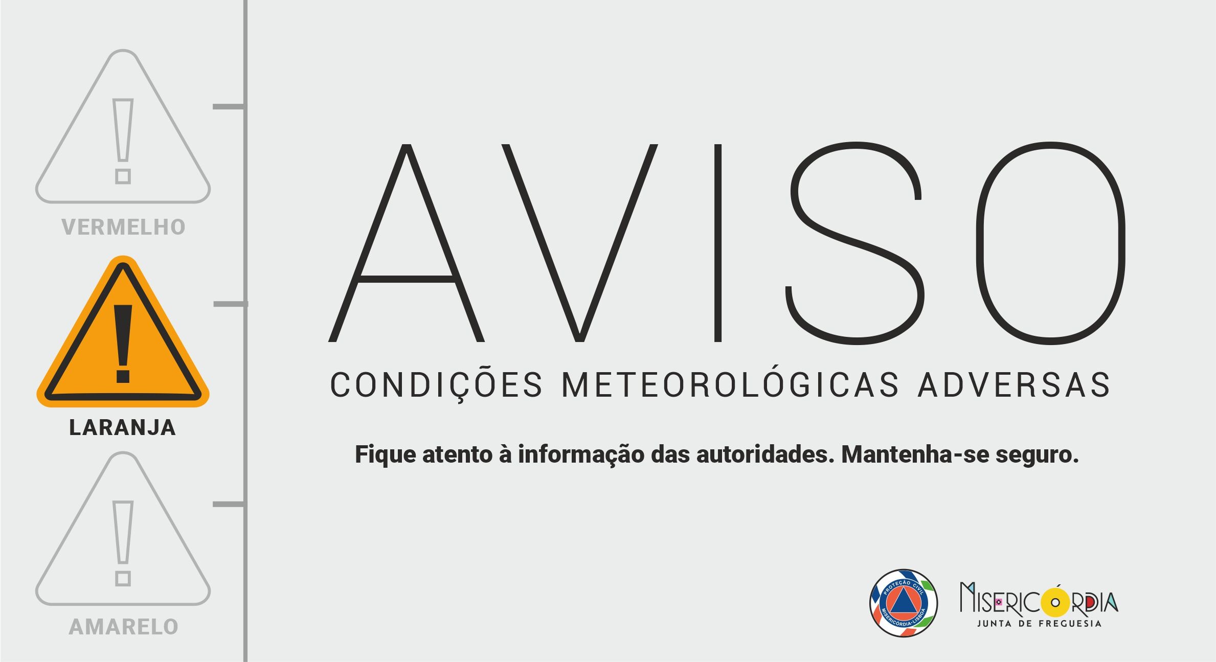 Alerta Laranja. Depressão 'Martinho'