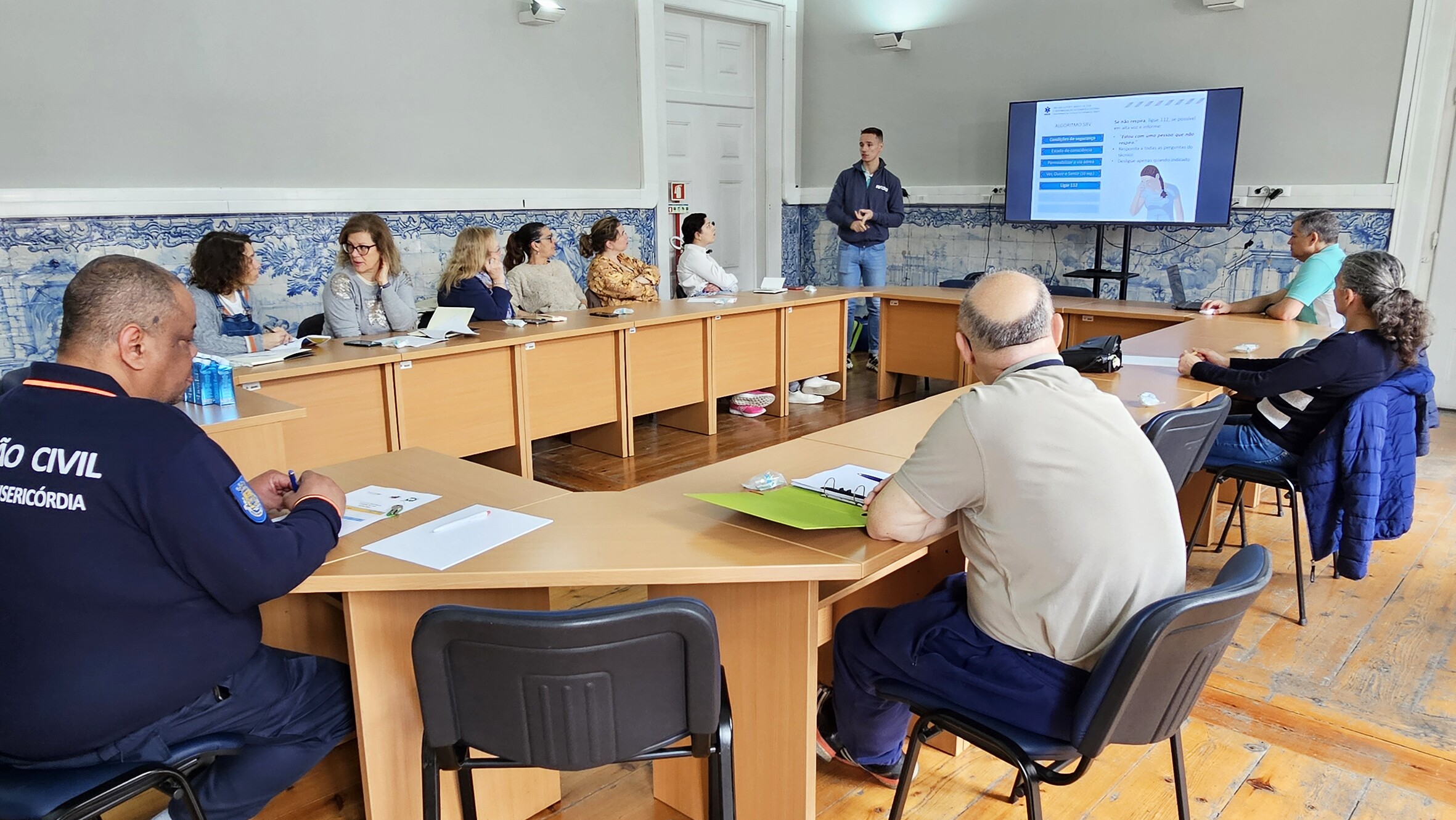 Formação para salvar vidas iniciada na Misericórdia