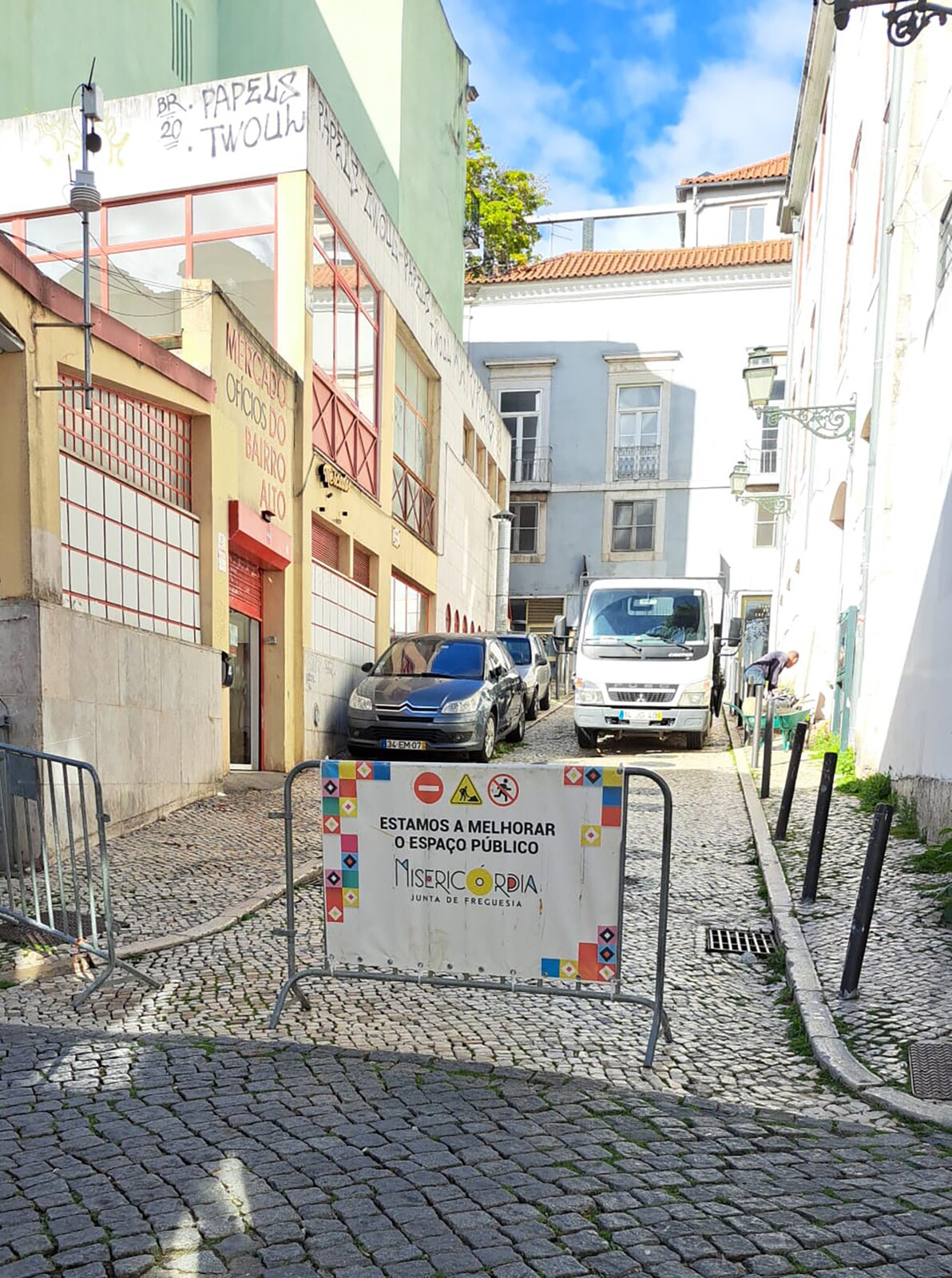 Melhorar a mobilidade na Travessa da Boa Hora com a Rua da Rosa