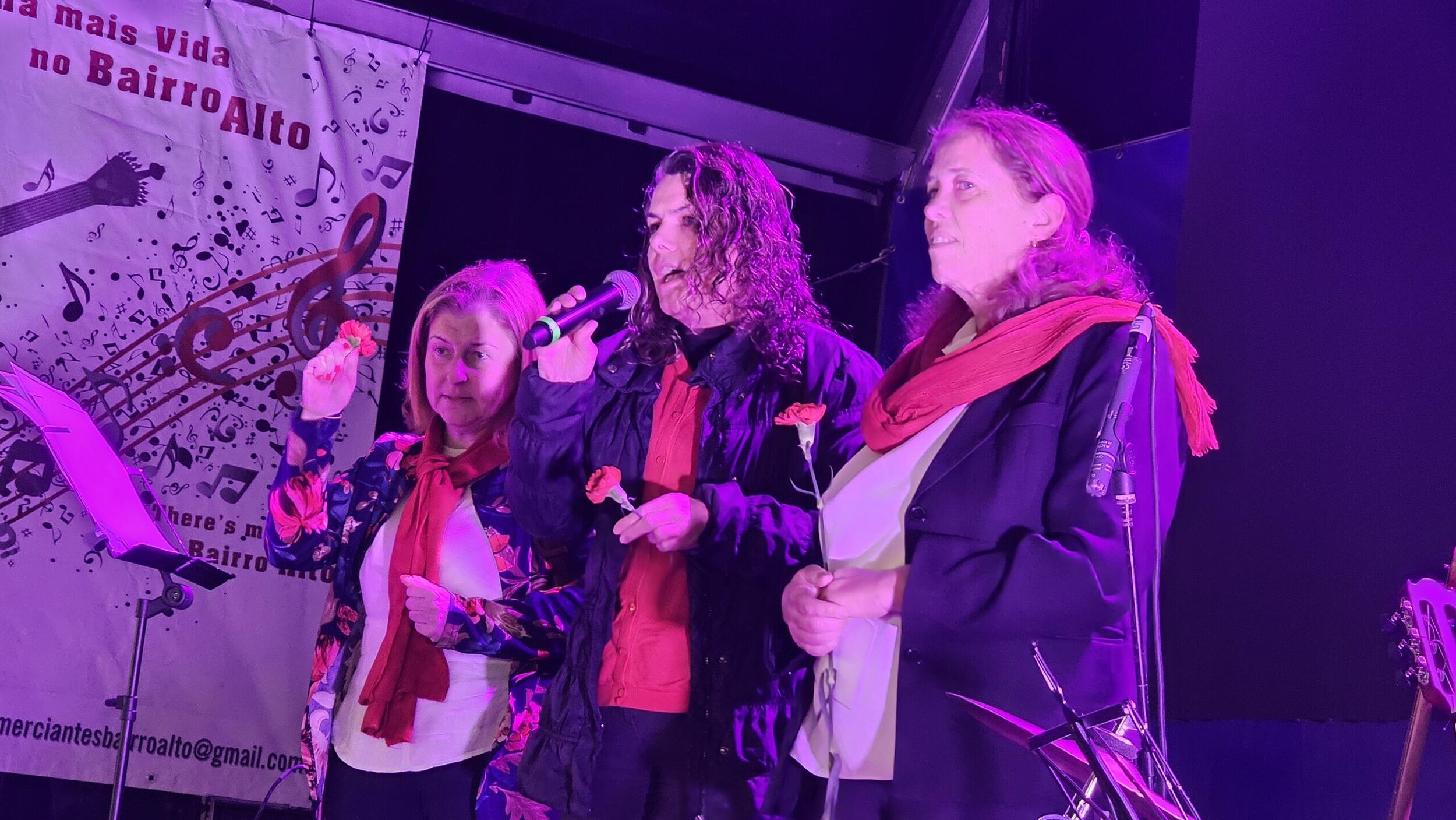 Comemorar Abril, Viver a Liberdade no Miradouro de São Pedro de Alcântara