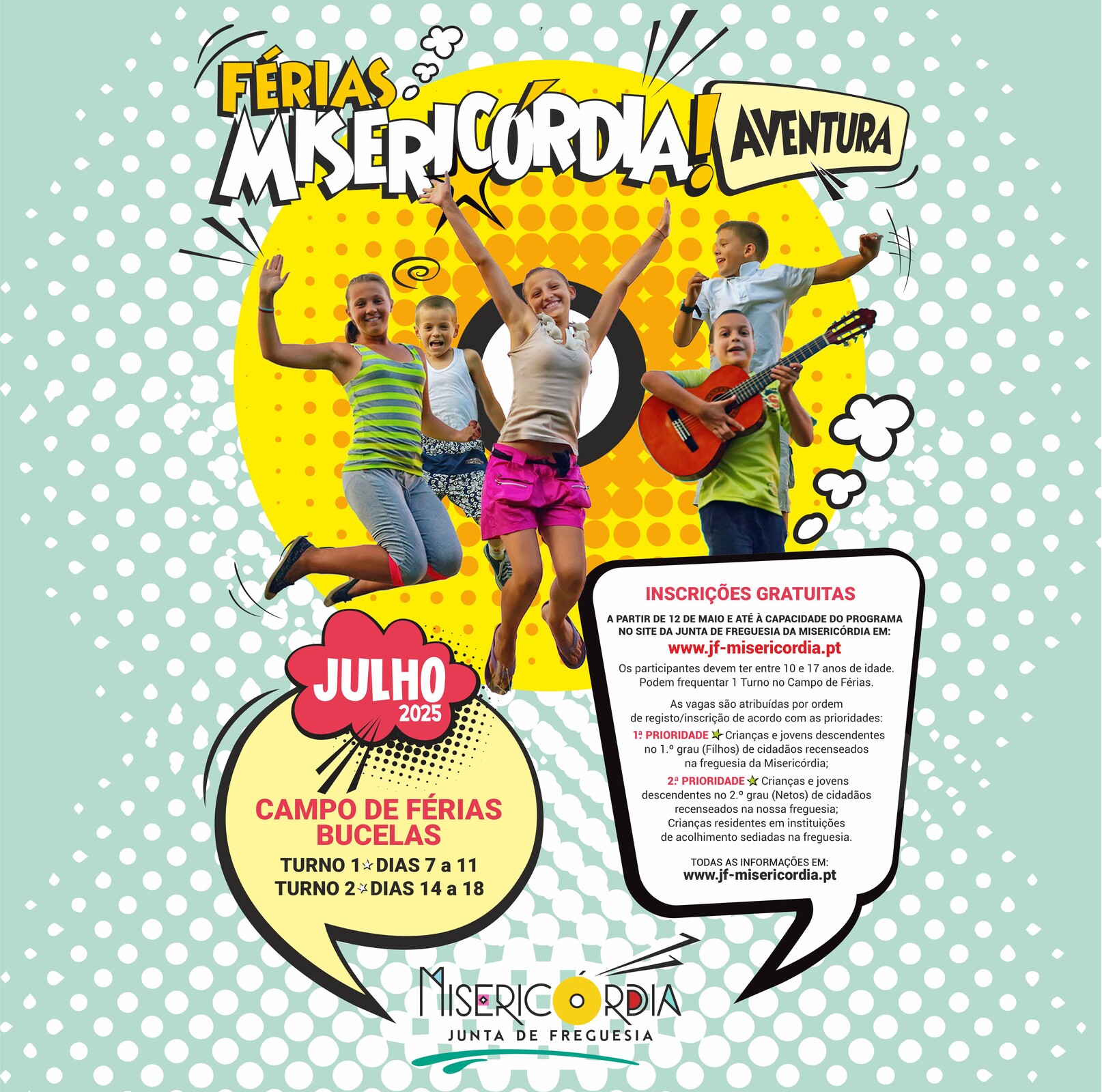 Férias Misericórdia 2025