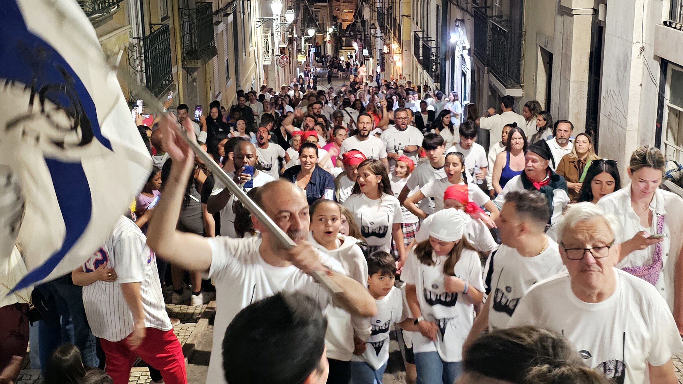 A Marcha esteve com os seus. Foi dia de festa na Bica