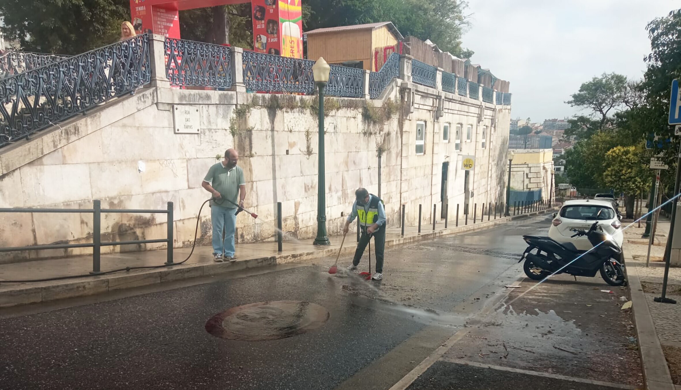 Higienização e deservagem no Espaço Público