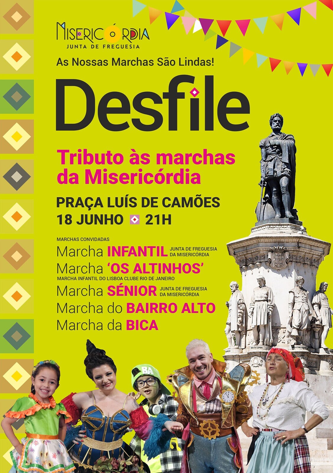 Vamos Homenagear as Nossas Marchas